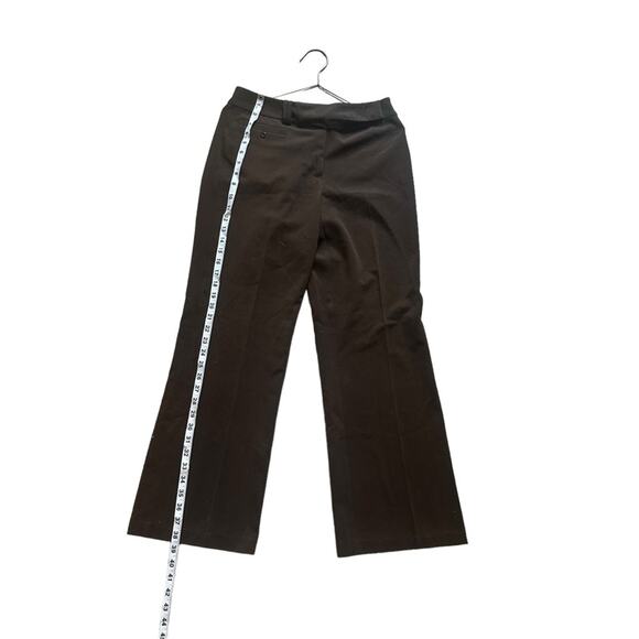 Ana Ladies chocolate brown Jean pant high rise straight size 6 - Picture 4 of 8